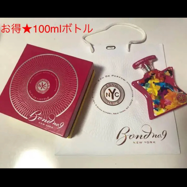 Bond No. 9 - ボンド ナンバーナイン 100ml ユニオンスクエアの通販 by Maa｜ボンドナンバーナインならラクマ