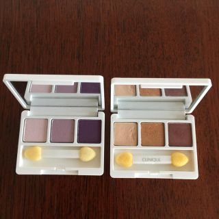 クリニーク(CLINIQUE)のクリニーク アイシャドウ セット 新品未使用、中古美品(アイシャドウ)