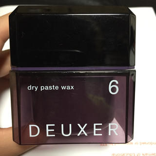 ナンバースリー(no3(Number Three))のDEUXER 6 dry paste wax(ヘアワックス/ヘアクリーム)