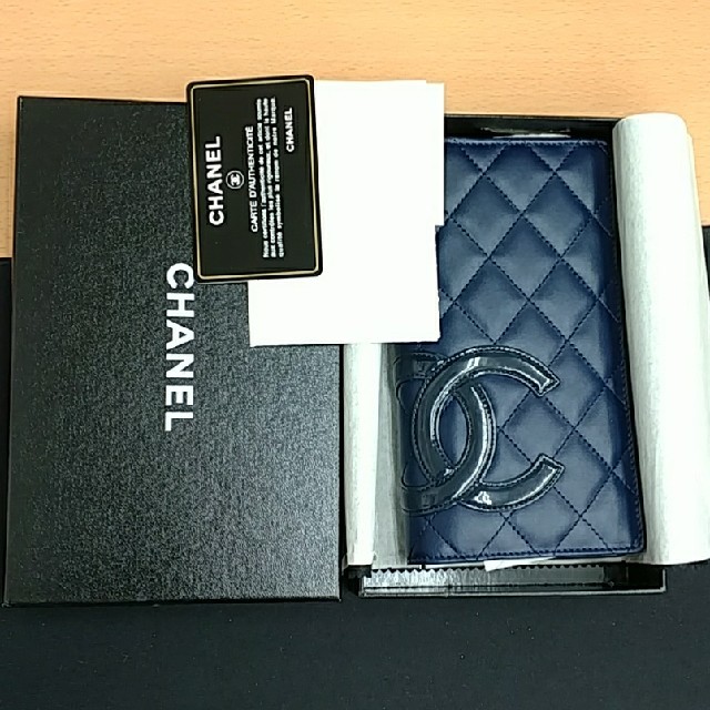 CHANEL - 新品CHANELカンボン長財布
