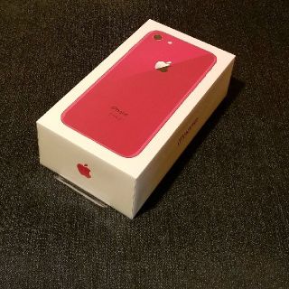 アップル(Apple)の専用P【SIMフリー/新品未使用】iPhone8 256GB/RED/判定○(スマートフォン本体)