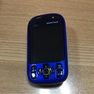 キョウセラ(京セラ)のauキッズ携帯(携帯電話本体)