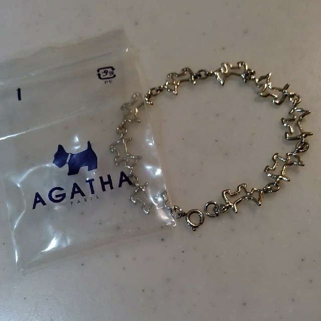 AGATHA - アガタパリ ブレスレット テリアチャームの通販 by ちぇる's