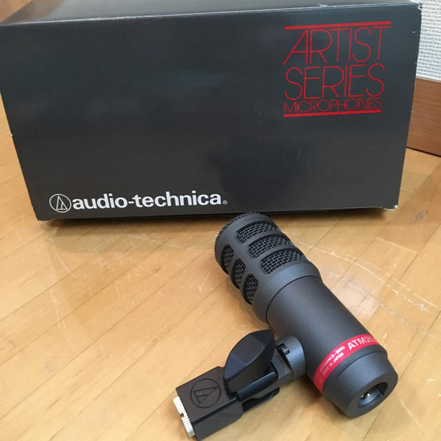 audio-technica(オーディオテクニカ)のインストルメンタルマイク ATM25 エンタメ/ホビーのエンタメ その他(その他)の商品写真