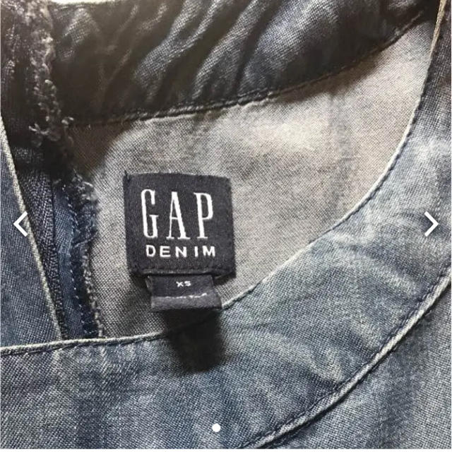 GAP(ギャップ)の新品❗️Gapインディゴブルー ワンピース レディースのワンピース(ひざ丈ワンピース)の商品写真