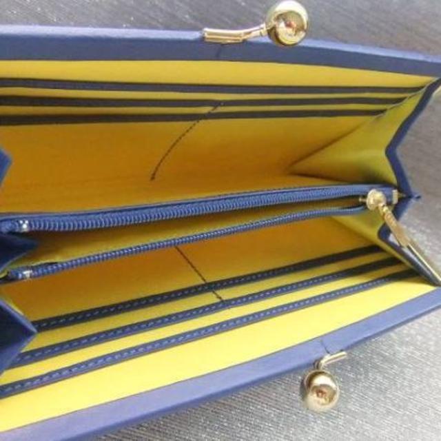 はゴールド 新品◇ケイタマルヤマ◇グラマラスビーチがま口長財布