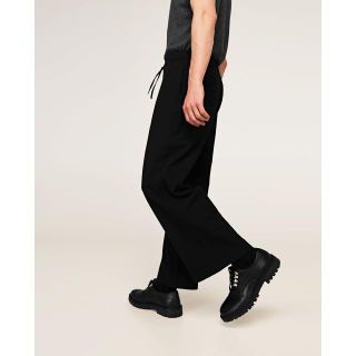 ヨウジヤマモト(Yohji Yamamoto)の新品ZARAmanリラックスゴムバンドワイドパンツXS(その他)