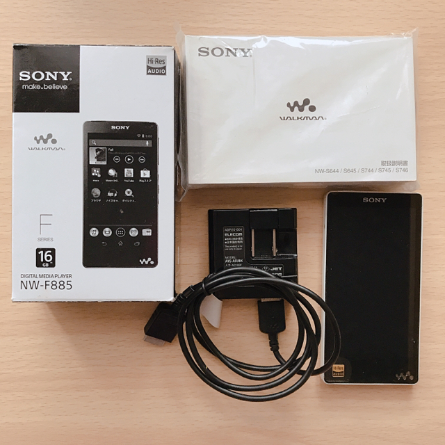 SONY ウォークマン Fシリーズ 16GB ホワイト NW-F885/W enot.in.ua