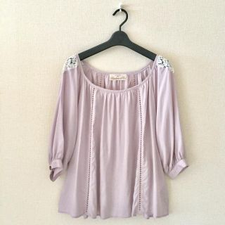 ナノユニバース(nano・universe)のbroderie&co♡ゆったりプルオーバーシャツ(シャツ/ブラウス(半袖/袖なし))