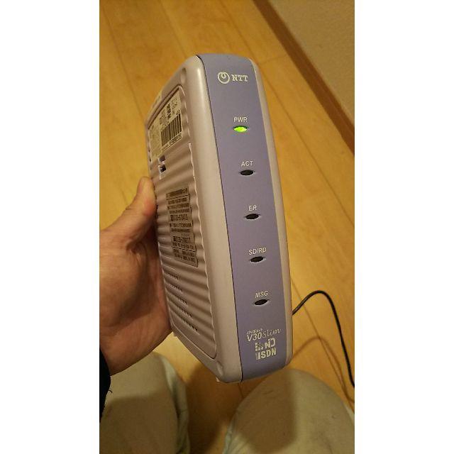 NTT ISDN ターミナルアダプタ INSメイトV30Slim 動作OK スマホ/家電/カメラの生活家電(その他)の商品写真