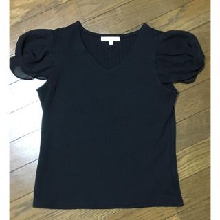 プロポーションボディドレッシング(PROPORTION BODY DRESSING)のプロポーション☆袖シフォンVネックカットソー(カットソー(半袖/袖なし))