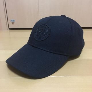 ストーンアイランド(STONE ISLAND)のStone island cap black(キャップ)