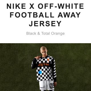 ナイキ(NIKE)のNIKE × OFF-WHITE FOOTBALL AWAY JERSEY(Tシャツ/カットソー(七分/長袖))