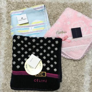 セリーヌ(celine)のハンカチ３枚セット(ハンカチ)