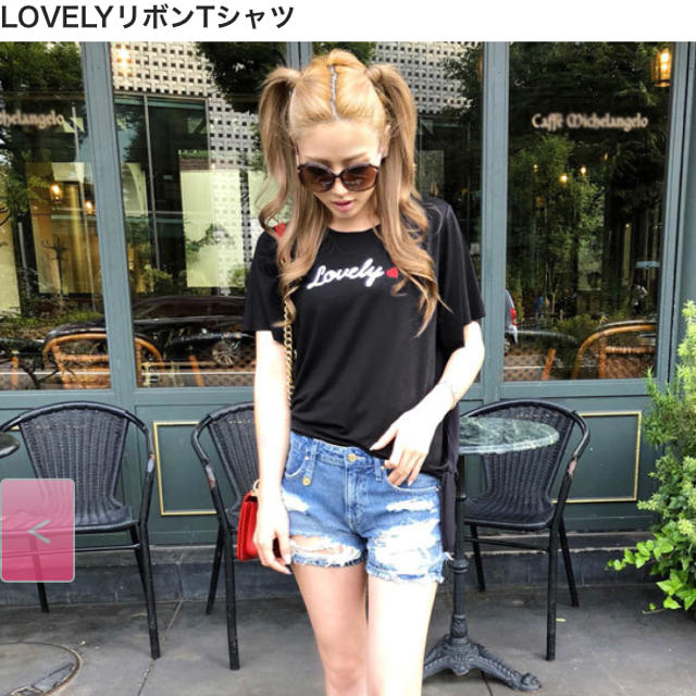 Rady(レディー)のレディー❤︎ラブリーリボンTシャツ トップス  レディースのトップス(Tシャツ(半袖/袖なし))の商品写真