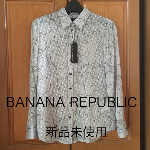 Banana Republic(バナナリパブリック)のBANANA REPUBLIC シースルーブラウス レディースのトップス(シャツ/ブラウス(長袖/七分))の商品写真