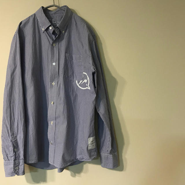 FRAGMENT(フラグメント)の【美品】FRAGMENT Design Stripe Shirts L メンズのトップス(シャツ)の商品写真