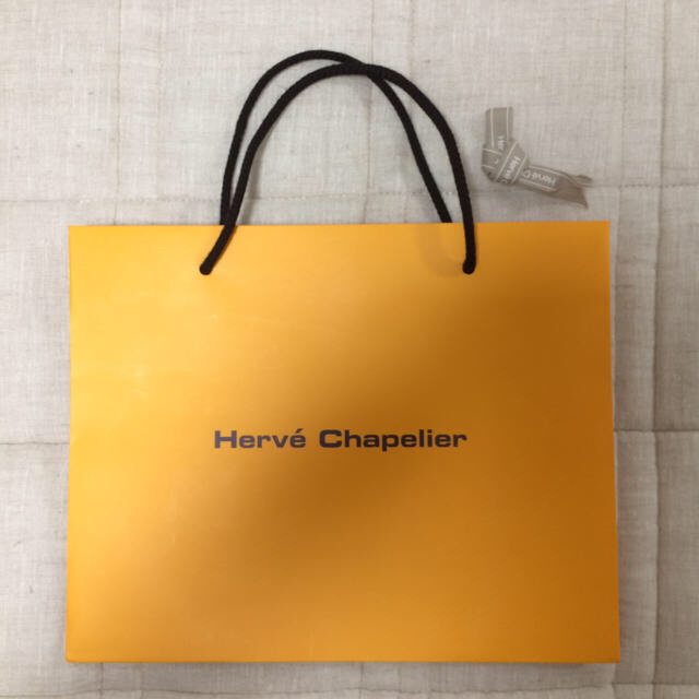 Herve Chapelier(エルベシャプリエ)のショッパー リボン付き［Hervé Chapelier］ レディースのバッグ(ショップ袋)の商品写真