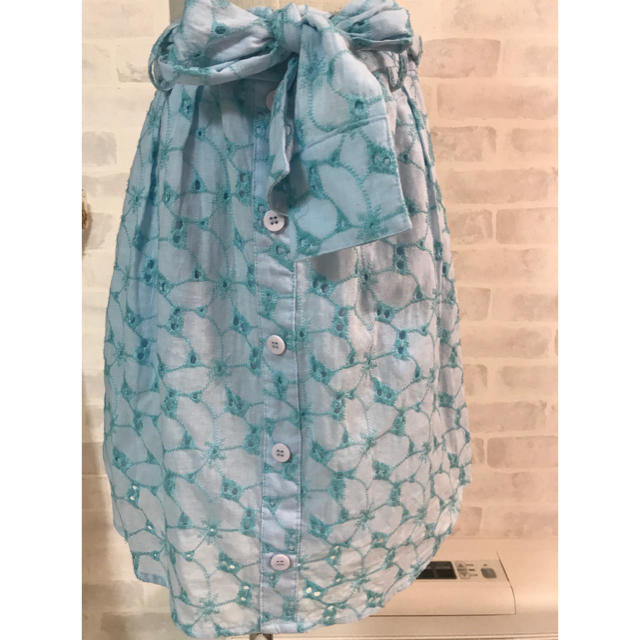 MERCURYDUO(マーキュリーデュオ)のマーキュリーデュオ リボン付きスカート レディースのスカート(ミニスカート)の商品写真