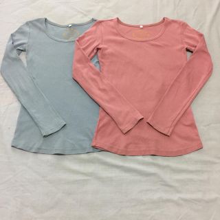 ニッセン(ニッセン)のニッセン小さいサイズTシャツ２枚(Tシャツ(長袖/七分))