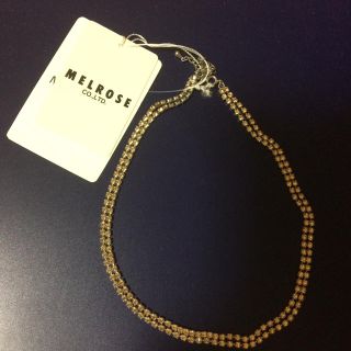 メルローズ(MELROSE)の新品 メルローズ ネックレス(ネックレス)