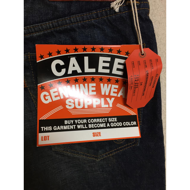 CALEE(キャリー)のCalee デニムパンツ 34インチ メンズのパンツ(デニム/ジーンズ)の商品写真