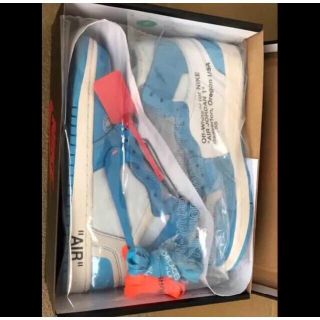 オフホワイト(OFF-WHITE)の早い者勝ちNIKE off white AIR JORDAN 1 NRG27.5(スニーカー)