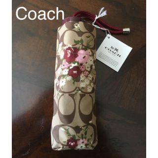 コーチ(COACH)の★新品★コーチ Coach シグネチャー フラワーミニ傘 30(傘)