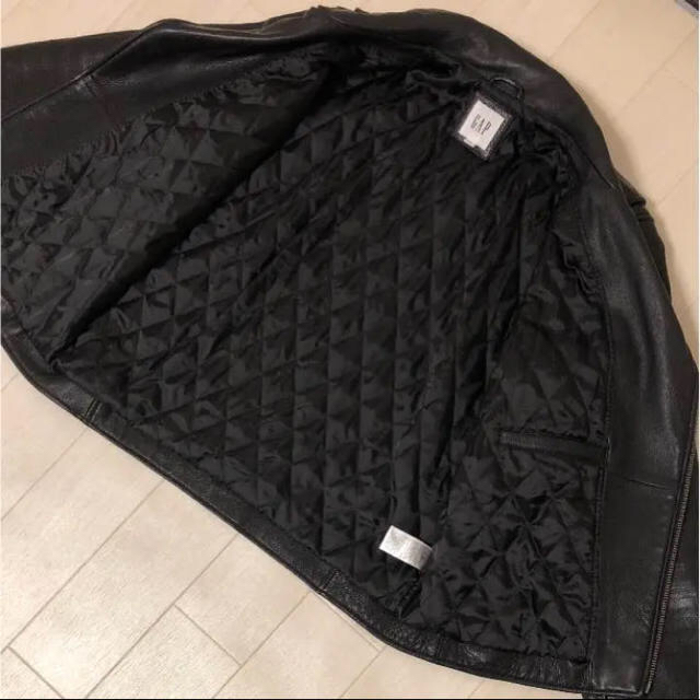 GAP - 新品タグ付 ⭐️ GAP 革ジャン ライダースジャケット 牛革 GAP - 新品タグ付 ⭐️ GAP 革ジャン ライダースジャケット 牛革