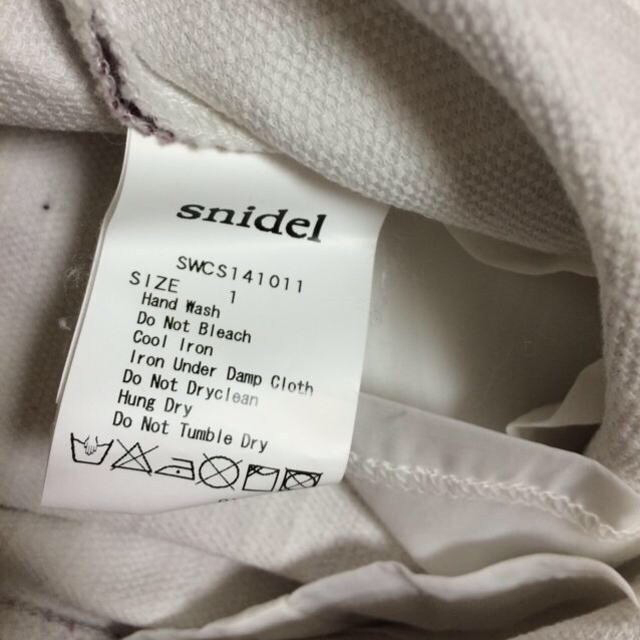 SNIDEL(スナイデル)のsnidel スナイデル ギンガム レディースのスカート(ひざ丈スカート)の商品写真