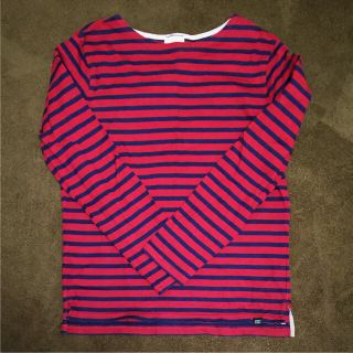 エーグル(AIGLE)のAIGLE ボーダーシャツ(Tシャツ/カットソー(七分/長袖))