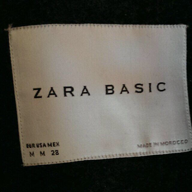 ZARA(ザラ)のzara コート ダークグレー レディースのジャケット/アウター(ピーコート)の商品写真