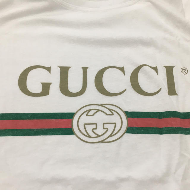 新品未使用】M グッチ ロゴ Tシャツ - www.husnususlu.com