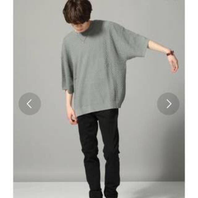 HARE(ハレ)のHARE  半袖ニット   メンズのトップス(Tシャツ/カットソー(半袖/袖なし))の商品写真