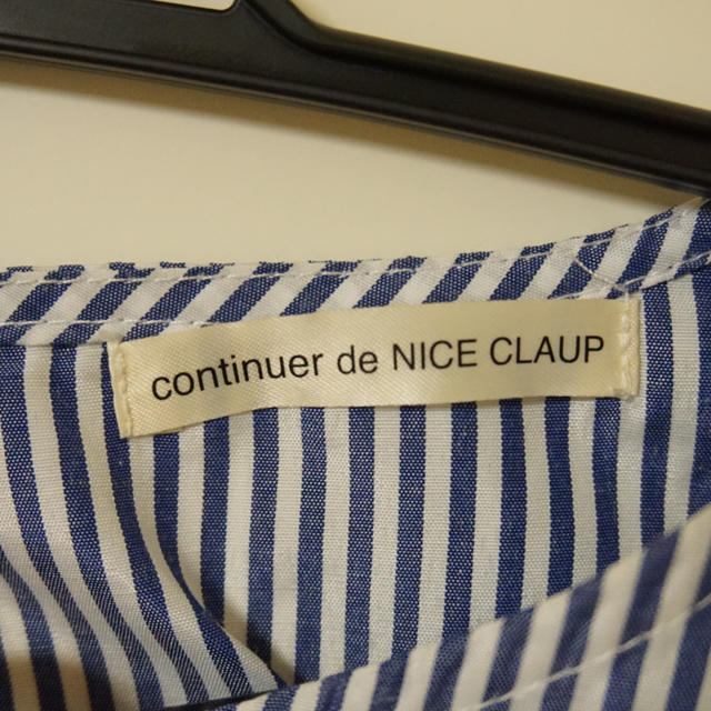NICE CLAUP(ナイスクラップ)のコットンブラウス レディースのトップス(シャツ/ブラウス(半袖/袖なし))の商品写真