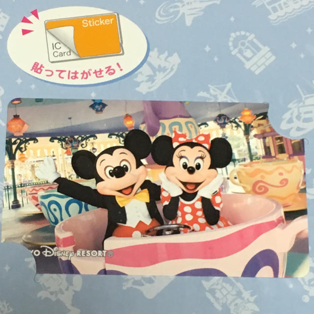 Disney(ディズニー)のICカードステッカー インテリア/住まい/日用品の文房具(シール)の商品写真