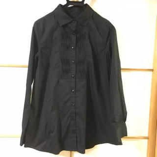 ニッセン(ニッセン)のシャツ ブラック L(シャツ/ブラウス(長袖/七分))
