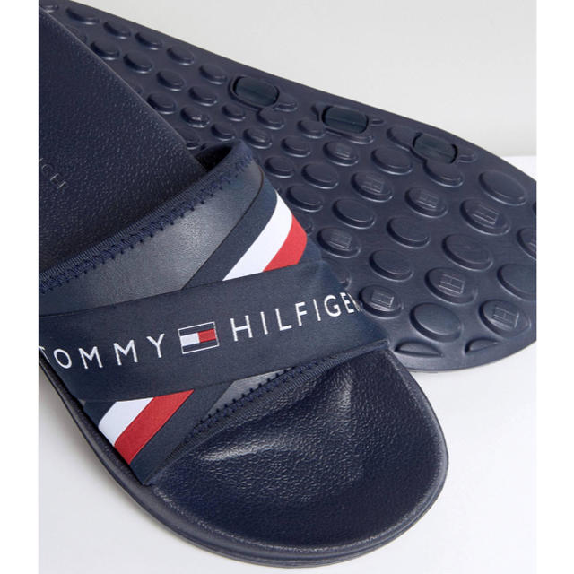 TOMMY HILFIGER(トミーヒルフィガー)の【 26-27cm】Tommy Hilfiger ロゴ サンダル トミー メンズの靴/シューズ(サンダル)の商品写真