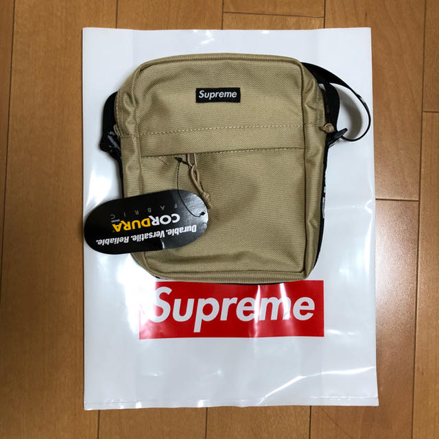 Supreme Shoulder Bag 18ss(Tan)