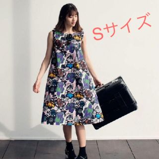 マリメッコ(marimekko)のマリメッコ UNIQLO  コラボワンピースＳサイズ(ロングワンピース/マキシワンピース)