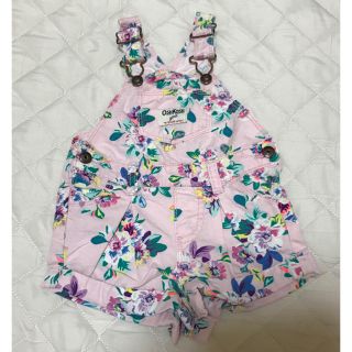 オシュコシュ(OshKosh)の♡花柄 サロペット♡1才 女の子(パンツ)