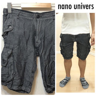 ナノユニバース(nano・universe)の【売約済】他の方は購入しないでください！nano universハーフ(ショートパンツ)