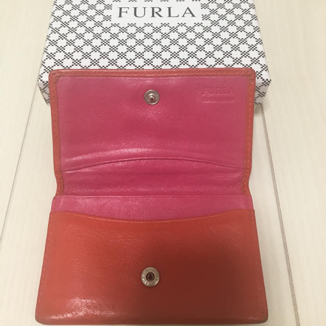 Furla(フルラ)の【中古品】FURLAのカードケース レディースのファッション小物(名刺入れ/定期入れ)の商品写真