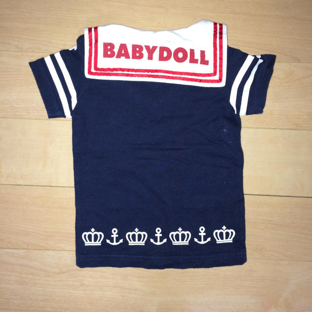 BABYDOLL(ベビードール)のミッキー ベビードール  半袖 キッズ/ベビー/マタニティのベビー服(~85cm)(Ｔシャツ)の商品写真