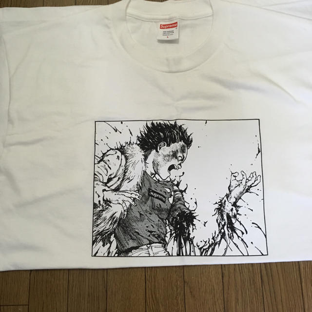 AKIRA×Supreme arm Tee