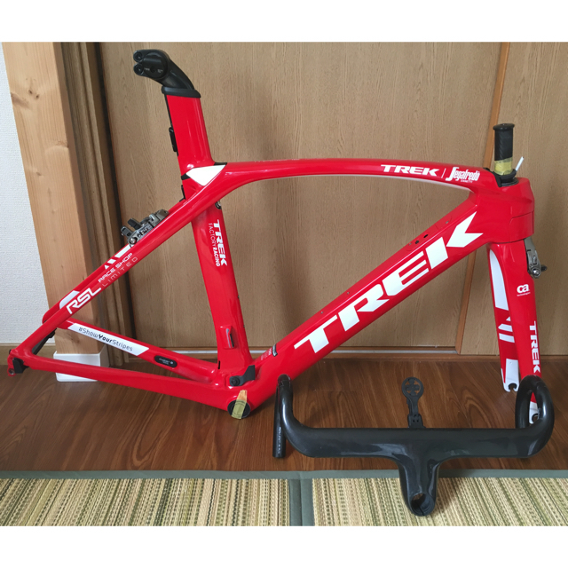 パーツTREK madone9 H1 54サイズ フレーム、専用ハンドル 最終値下げ