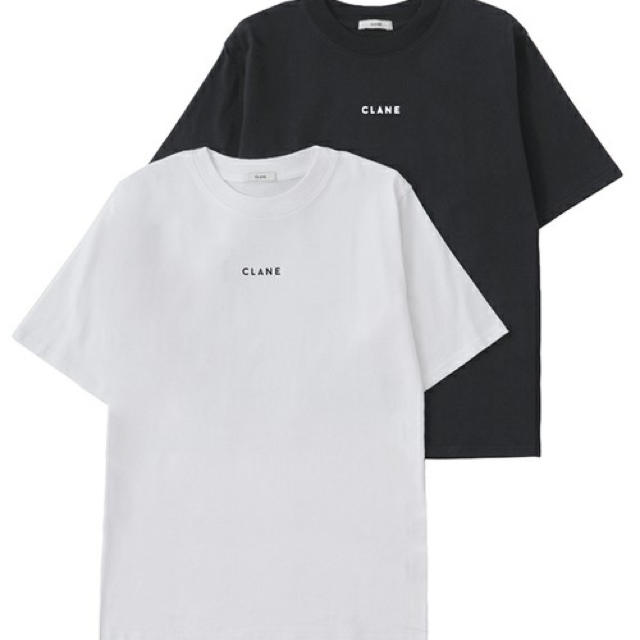 【ラスト1セット】CLANE クラネ ロゴ パックTシャツ 2枚セット レディースのトップス(Tシャツ(半袖/袖なし))の商品写真