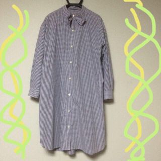 ドットアンドストライプスチャイルドウーマン(Dot&Stripes CHILDWOMAN)のチャイルドウーマンのシャツワンピ(ひざ丈ワンピース)