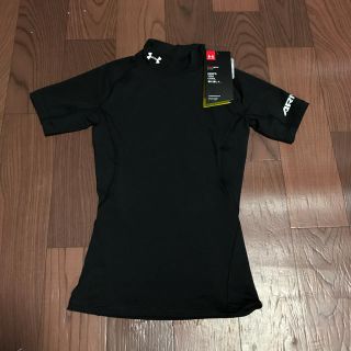 アンダーアーマー(UNDER ARMOUR)のアンダーアーマー YLG 150 ブラック アンダーシャツ Tシャツ 半袖 野球(ウェア)