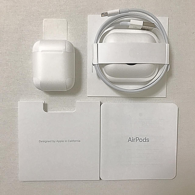 Apple AirPods  Bluetooth MMEF2J/A エアポッド